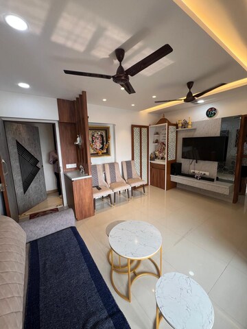 Living Room in 2 BHK Apartment at Siddhi Radha Kunj, Chembur – for Rent