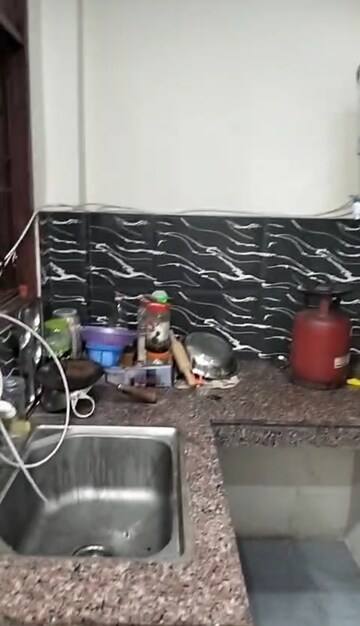 Kitchen in 2 BHK Builder Floor at New Ashok Nagar – for Rent