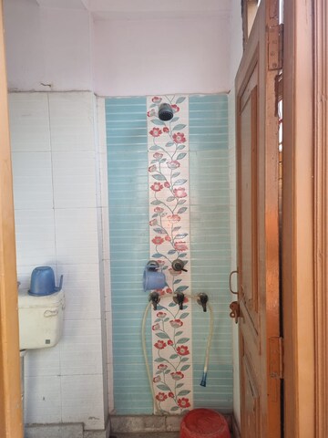 Bathroom in 1 BHK Builder Floor at Yamuna Vihar – for Sale
