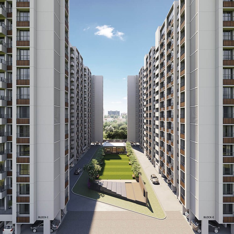 Exterior View, sun-atmosphere 2 Bedroom 712 Sq.Ft. Apartment In Shela Ahmedabad 8962422