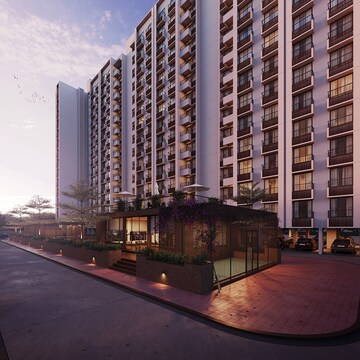 2 BHK Apartment – Exterior View View at Sun Atmosphere, Shela - for Rent