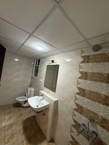 Bathroom in 3 BHK Apartment at Ahad Serenity, Rayasandra – for Rent