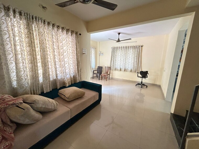 Living Room, cosmos-park 3 Bedroom 1200 Sq.Ft. Apartment In Ghodbunder Road Thane 8962445