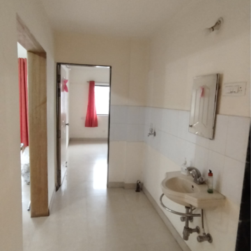 Bathroom in 2 BHK Apartment at Sudhir Mandke Advantage CHS, Lulla Nagar – for Rent