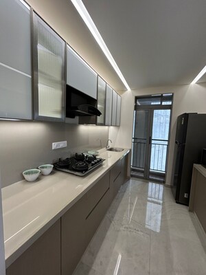 Kitchen in 2 BHK Apartment at DB Parkwoods, Kasarvadavali – for Sale