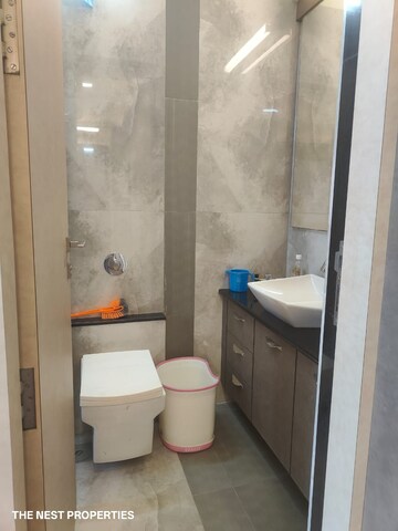 Bathroom in 2 BHK Apartment at Mishal Leela Mandir CHS, Chembur – for Rent