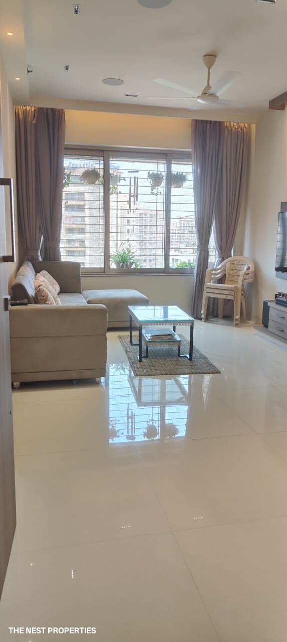 2 BHK + Study Room Apartment For Rent in Mishal Leela Mandir CHS