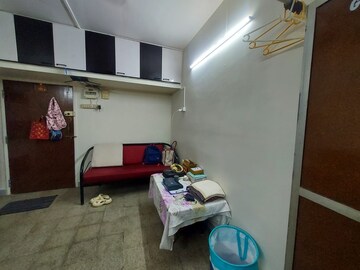 Living Room in 1 RK Apartment at Nagari Niwara CHS, Goregaon East – for Rent