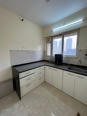 Kitchen in 4 BHK Apartment at Vijay Orovia, Ghodbunder Road – for Sale