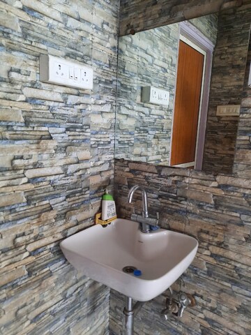 Bathroom in 2 BHK Apartment at Woodland Avenue, Kothrud – for Rent