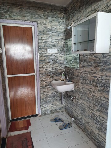 Bathroom in 2 BHK Apartment at Woodland Avenue, Kothrud – for Rent