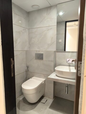 Bathroom in 3 BHK Apartment at Mayfair Gnyanadeep, Santacruz West – for Rent