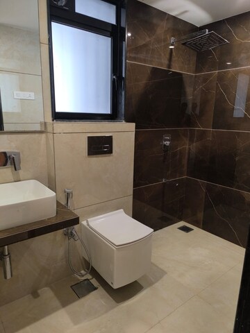 Bathroom in 3 BHK Apartment at Mayfair Gnyanadeep, Santacruz West – for Rent