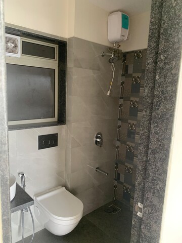 Bathroom in 2 BHK Apartment at DGS Sheetal Tapovan, Malad East – for Rent