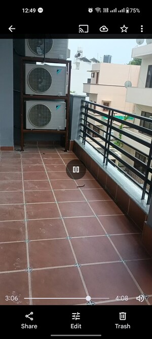 Balcony in 4 BHK Builder Floor at Ansal Plaza Sector-23, Sector 23 – for Sale