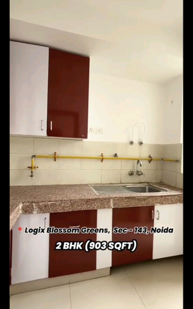 Kitchen, logix-blossom-greens 2 Bedroom 990 Sq.Ft. Apartment In Sector 143 Noida 8962647