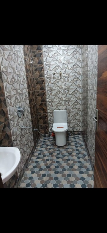 Bathroom in 2 BHK Builder Floor at Puri PP City Centre, Pitampura – for Rent