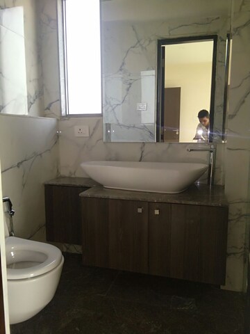 Bathroom in 3 BHK Apartment at Man Shanti Sadan, Bandra West – for Rent