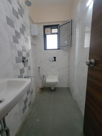 Bathroom in 1 BHK Apartment at DGS Sheetal Tapovan, Malad East – for Rent