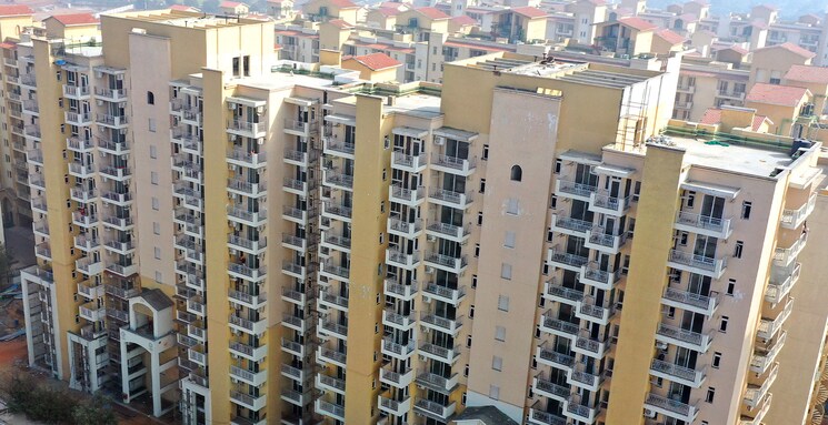 Exterior View, emaar-palm-hills 3.5 Bedroom 1450 Sq.Ft. Apartment In Sector 77 Gurgaon 8962652