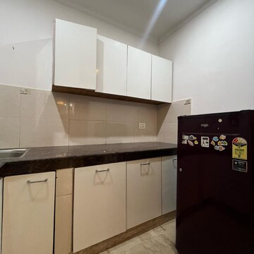 Kitchen in 2 BHK Builder Floor at Freedom Fighters Enclave – for Rent