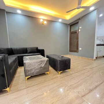 Living Room in 2 BHK Builder Floor at Freedom Fighters Enclave – for Rent