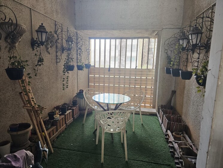 Balcony, the-wadhwa-palm-beach-residency 2.5 Bedroom 1300 Sq.Ft. Apartment In Nerul Sector 4 Navi Mumbai 8962702