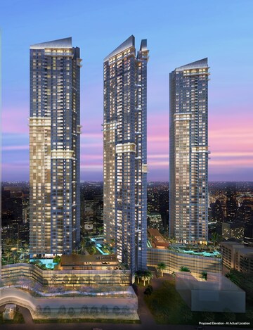 5 BHK Apartment – Exterior View View at Sheth Auris Serenity Tower 3, Malad West - for Sale