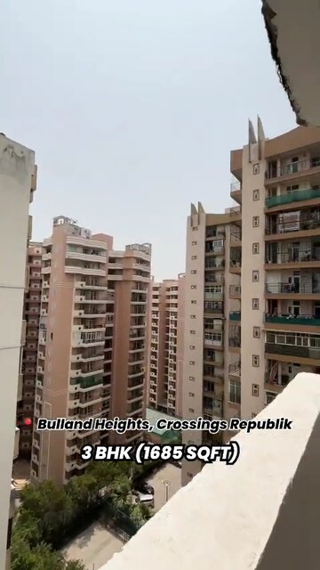 3 BHK Apartment – Exterior View View at Bulland Heights, Sain Vihar - for Sale