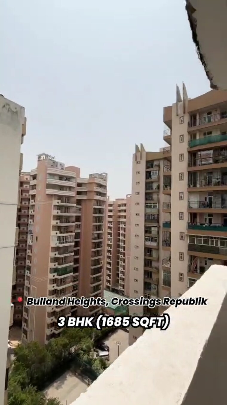 Exterior View, bulland-heights 3 Bedroom 1685 Sq.Ft. Apartment In Sain Vihar Ghaziabad 8962727