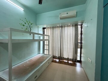 Living Room in 2 BHK Apartment at Harmony Signature Towers, Owale – for Rent