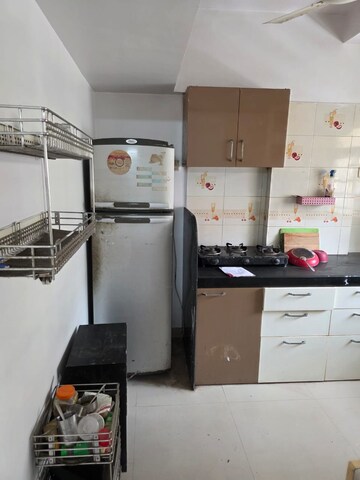 Kitchen in 3 BHK Apartment at Kanchan - Mrig Apartment, Andheri East – for Rent
