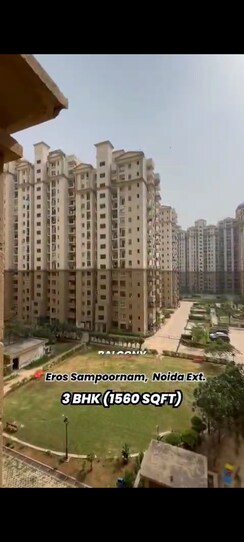 3 BHK Apartment For Sale in Eros Sampoornam