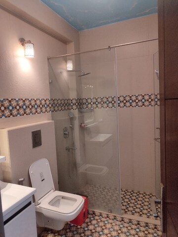 Bathroom in 5 BHK Builder Floor at Freedom Fighters Enclave – for Sale