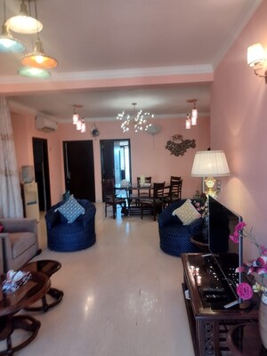 Living Room in 5 BHK Builder Floor at Freedom Fighters Enclave – for Sale