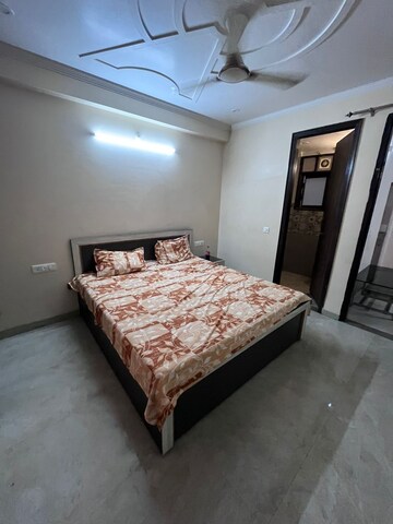 Bedroom in 3 BHK Builder Floor at Ansal Sushant Apartments, Sushant Lok I – for Rent