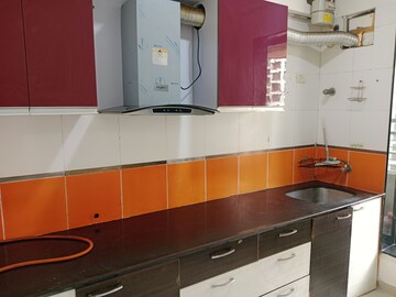 Kitchen in 2.5 BHK Apartment at Neelkanth Palms, Kapur Bawdi – for Rent