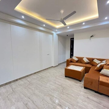 Living Room in 3 BHK Builder Floor at Chattarpur – for Rent