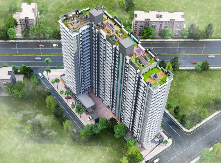 Exterior View, nalasopara west 3 Bedroom 1175 Sq.Ft. Apartment In Nalasopara West Palghar 8962880