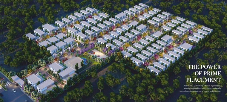 Master Plan, aaditri-empire-royal-villas 4 Bedroom 4047 Sq.Ft. Villa In Velmala Hyderabad 8962909