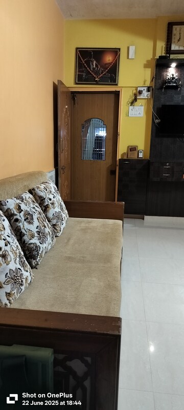 Living Room in 1 RK Apartment at Shree Sai Complex, Prabhadevi – for Sale