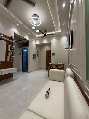 Living Room in 2 BHK Apartment at Sai Comfort Heritage, Morya Nagar – for Sale