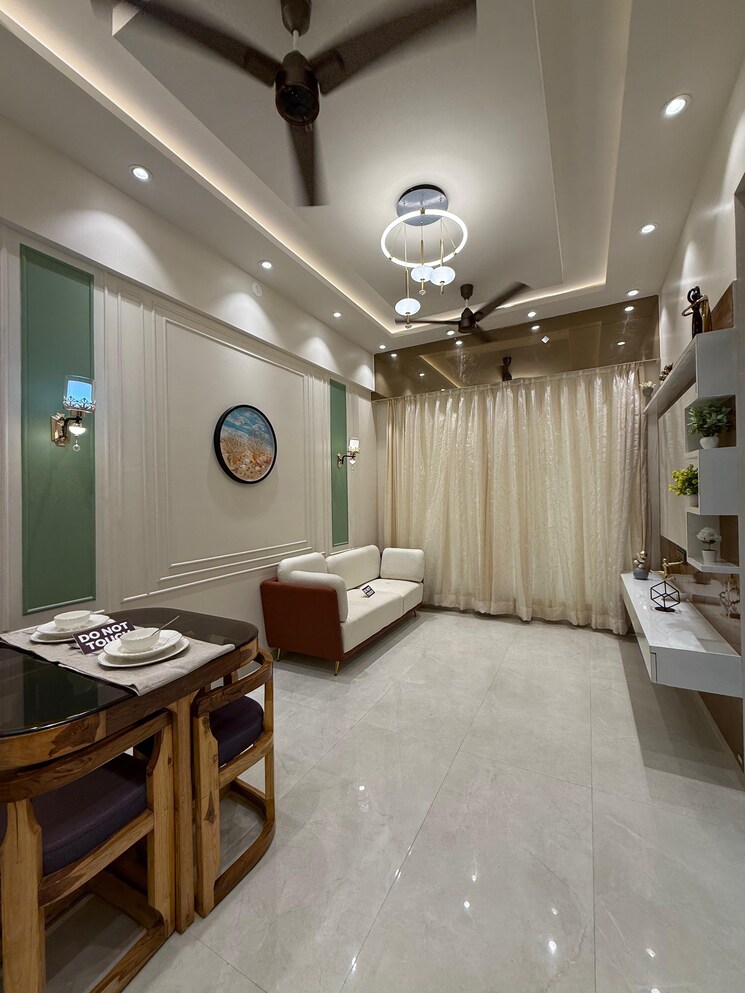 Living Room, sai-comfort-heritage 3 Bedroom 1080 Sq.Ft. Apartment In Morya Nagar Palghar 8962990