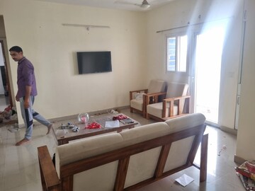 Living Room in 3 BHK Apartment at Sushant Golf City – for Rent