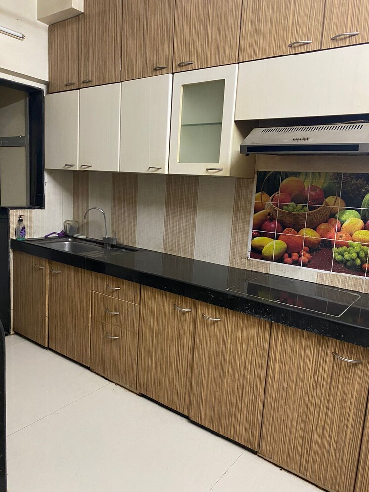 Kitchen, bhakti park 3 Bedroom 1000 Sq.Ft. Apartment In Bhakti Park Mumbai 8962997