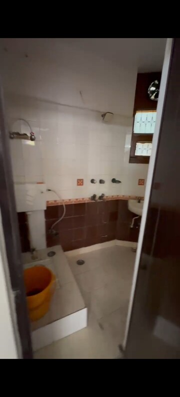 Bathroom in 3 BHK Builder Floor at Vasundhara Sector 4 – for Rent