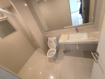 Bathroom in 3 BHK Apartment at Hiranandani Fortune City, New Panvel – for Rent