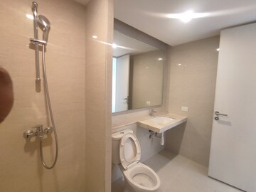 Bathroom in 3 BHK Apartment at Hiranandani Fortune City, New Panvel – for Rent