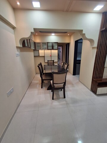 Living Room in 2 BHK Apartment at Cosmos Habitat, Majiwada – for Rent