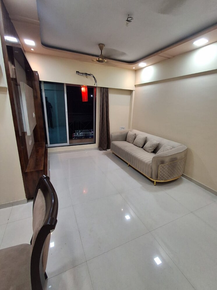 Living Room, cosmos-habitat 2 Bedroom 655 Sq.Ft. Apartment In Majiwada Thane 8963038